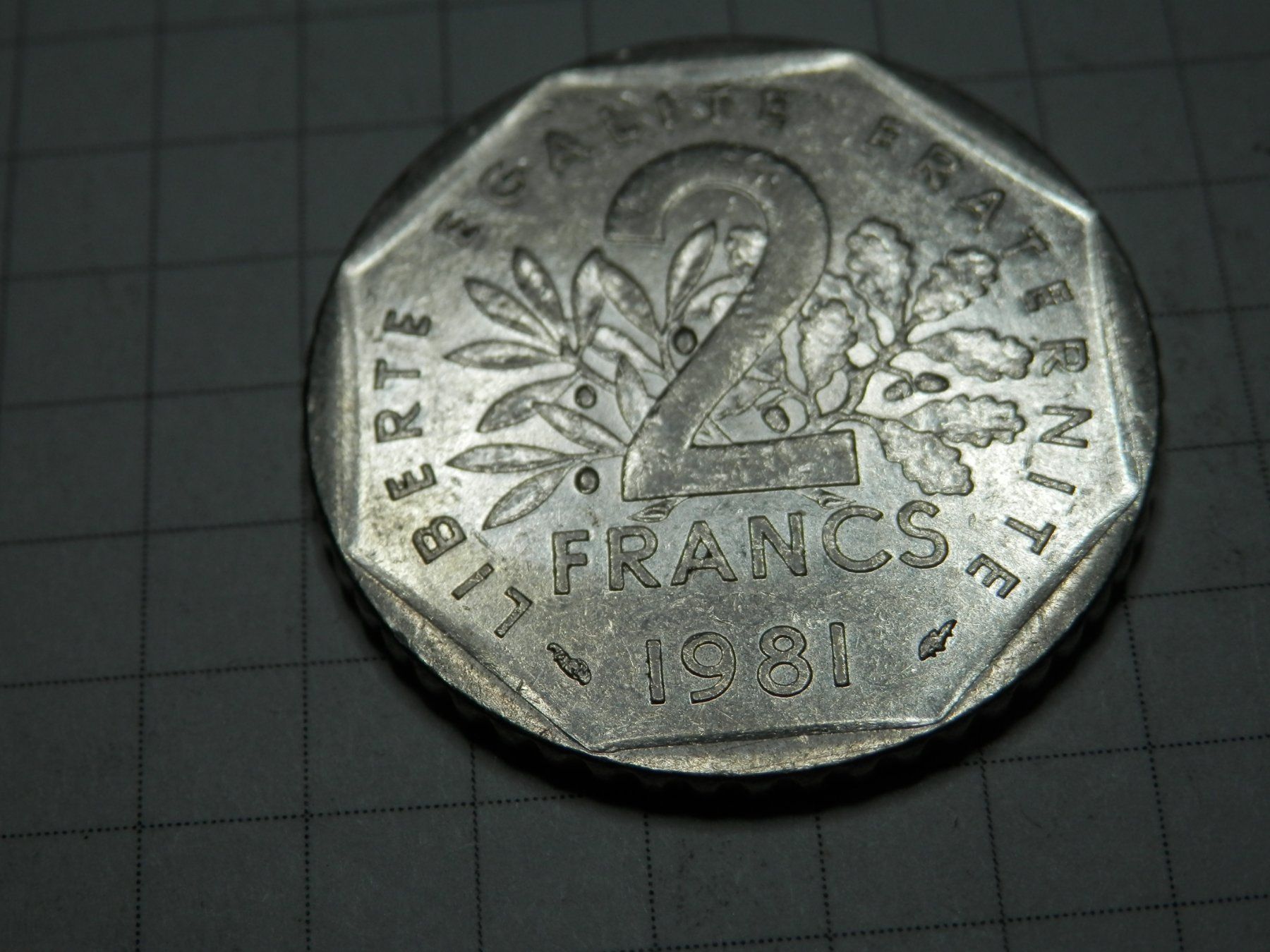 Tutti le monete: Frankreich 2 Franken, 1981 – Usato da Weiach venduto da weiach81 1