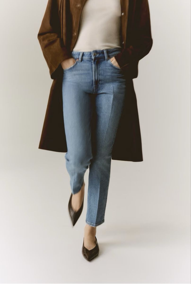 H&M Jeans: H&M Slim straight high ankle jeans 38 – Usato da Embrach venduto da lau_2gtp 3
