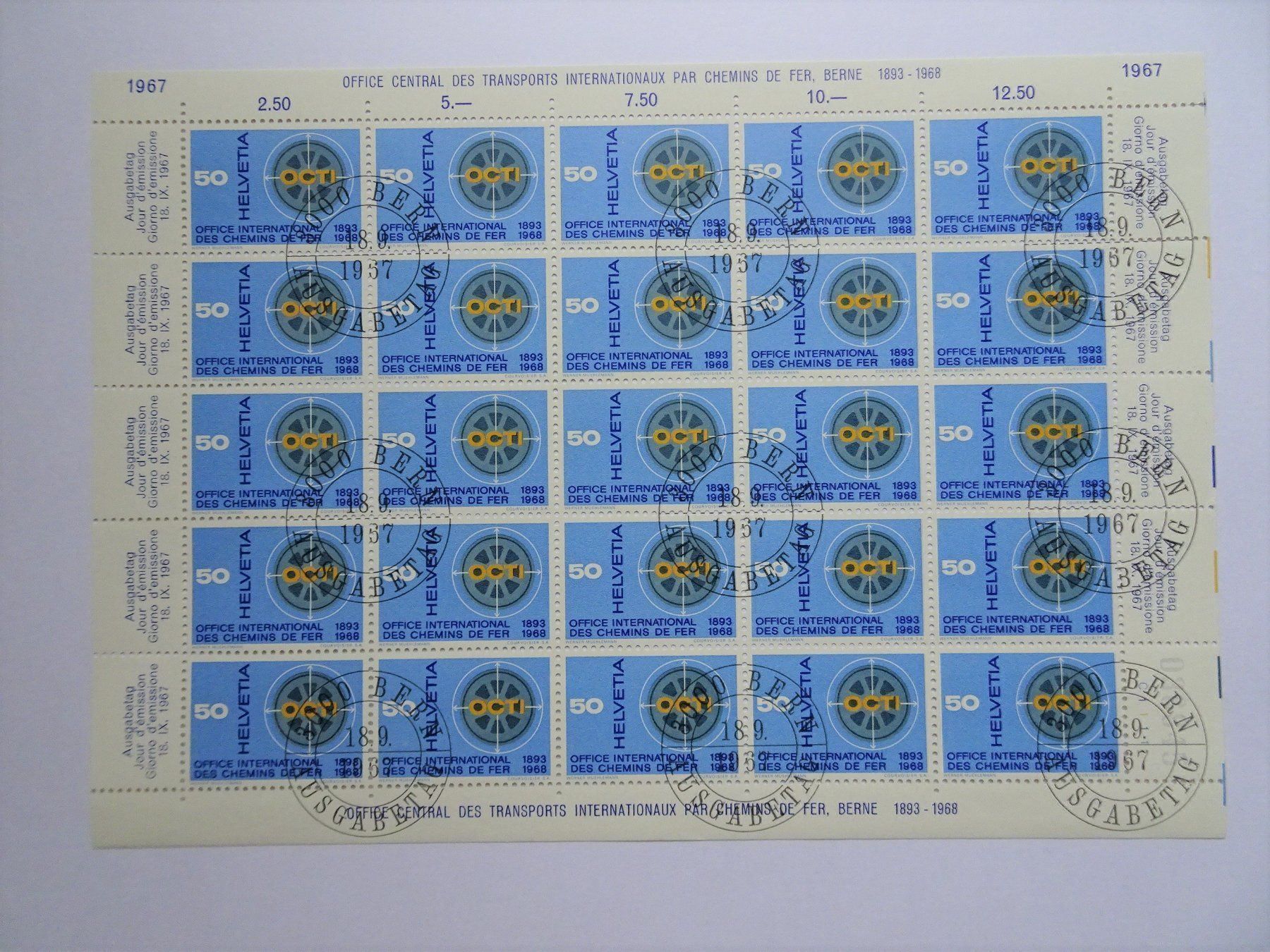 Tutti i francobolli: 1967 – Nuovo (secondo la descrizione) da Aadorf venduto da Chnorli-Furz
