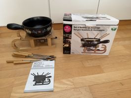 Nouvel Käsefondue Set 2 Liter mit Schlitten Neuwertig