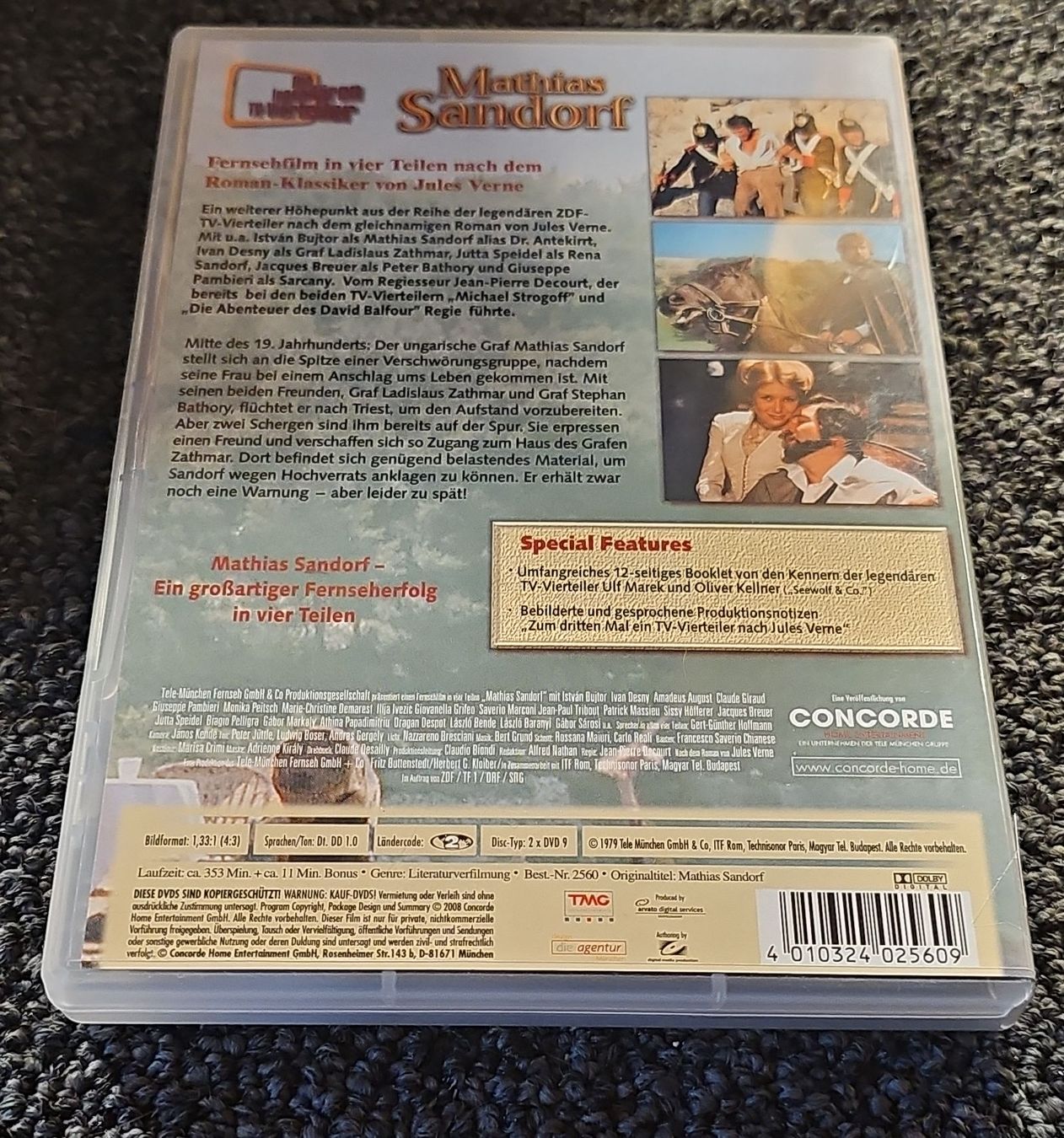 Tutti i DVDs: Mathias Sandorf (23636) – Usato da Ruswil venduto da jan_bxl5 1