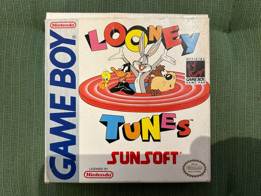 Looney Tunes Game Boy Gameboy Color Notice Seul Manual
