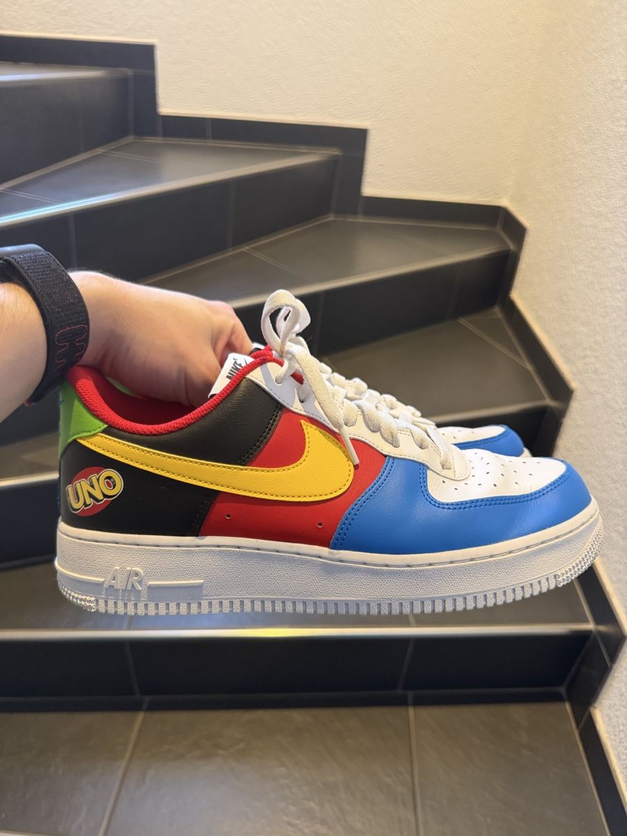 Nike Scarpe da uomo: AIR FORCE 1 '07 QS UNO ❤️💚 – Nuovo (secondo la descrizione) da Boudry venduto da LuigiLoot