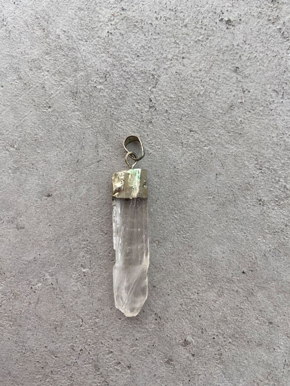 Anhänger: Bergkristall Anhänger mit Silber – Gebraucht aus Zürich von enjoyxvintage 1