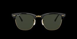 NEU Ray-Ban ClubMaster RB3016 – W0365 – Schwarz auf Gold