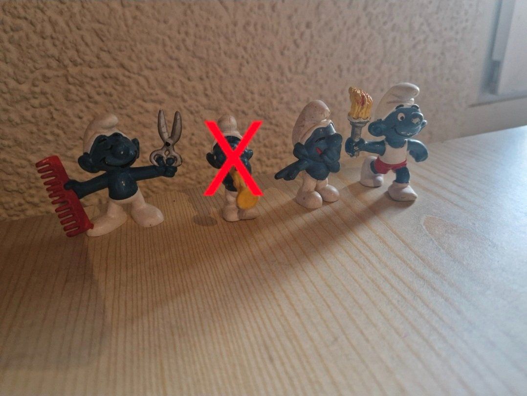 Statuette: 18 Schlümpfe – Usato da Müllheim Dorf venduto da Manuka_lu 3