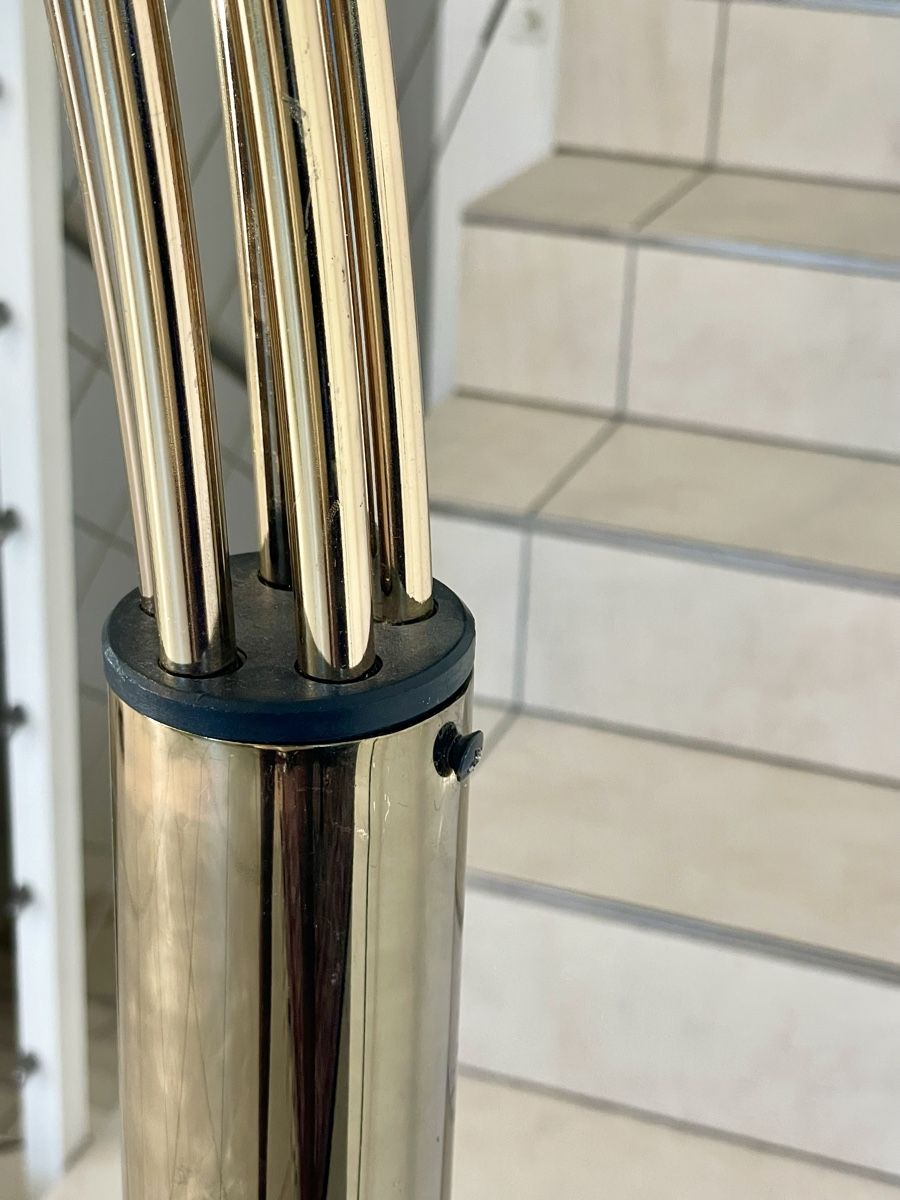 Guzzini Lampen: Arc Stehlampe von Harvey Guzzini – Gebraucht aus Richterswil von Prangins9 2