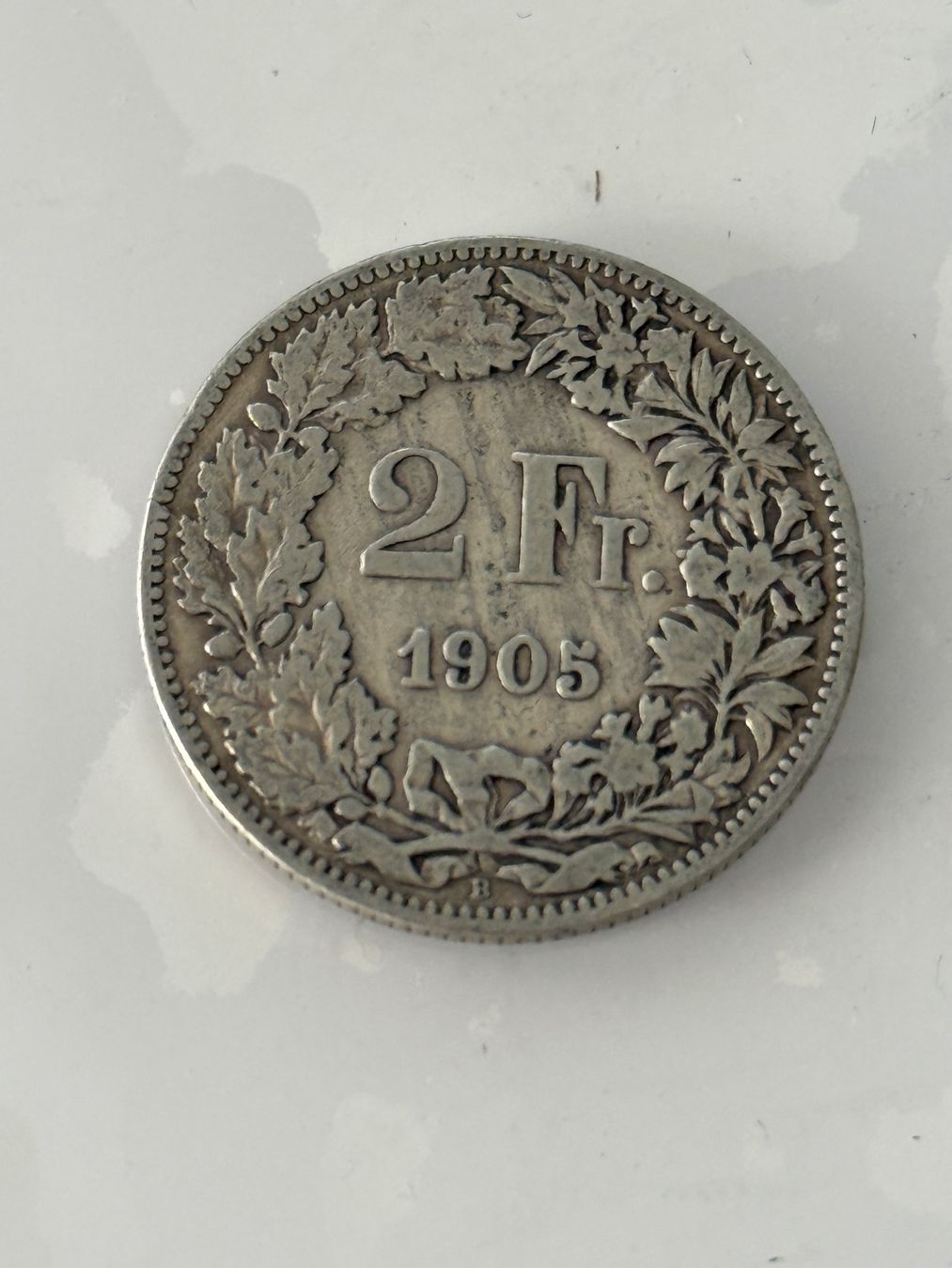 Tutti le monete: 2 Franken 1905  Rar – Usato da Wallisellen venduto da SWISS_SILVER1