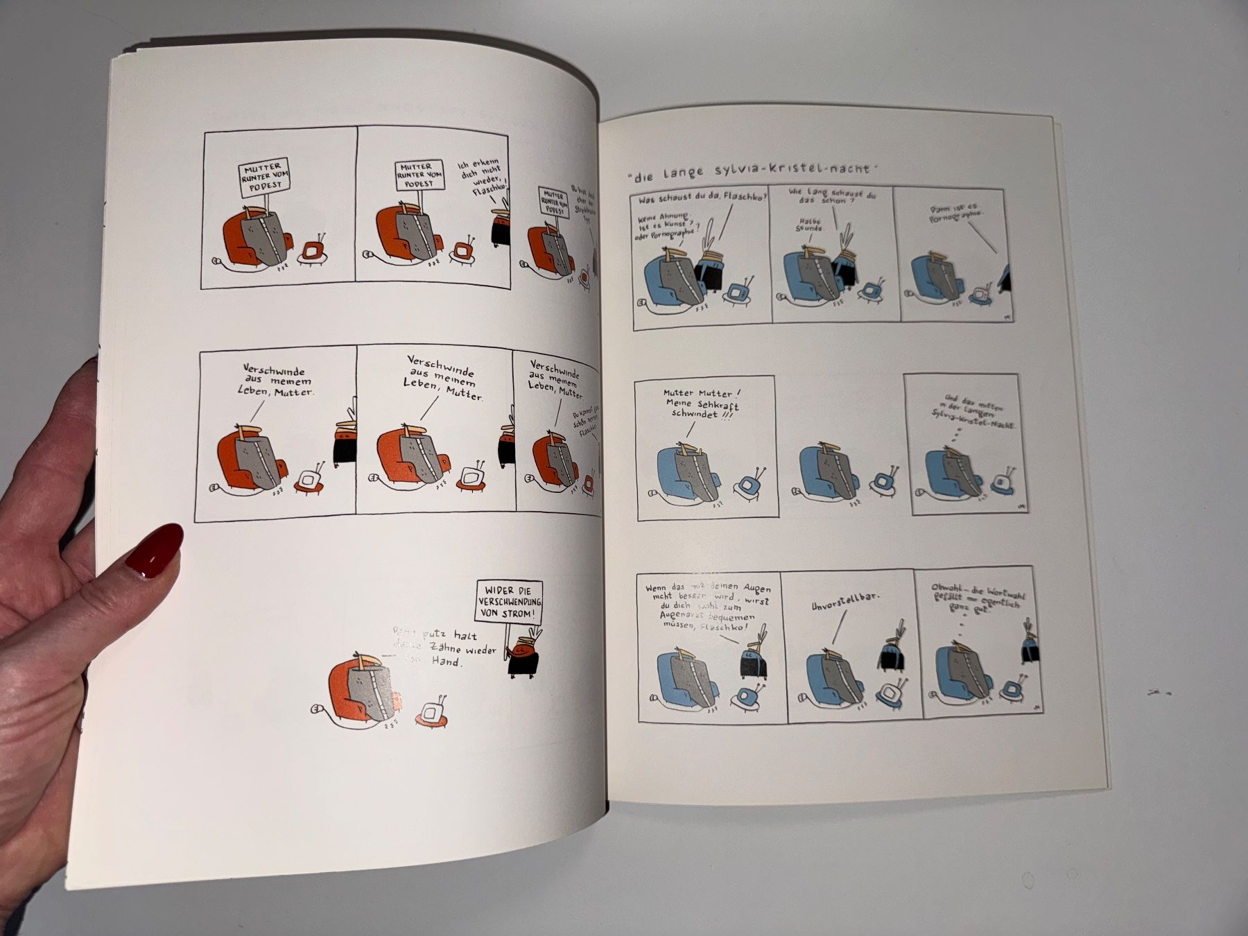 Fumetti: COMIC: Flaschko, Der Mann in der Heizdecke – Usato da Grosswangen venduto da Kleine.Knoepfe 5