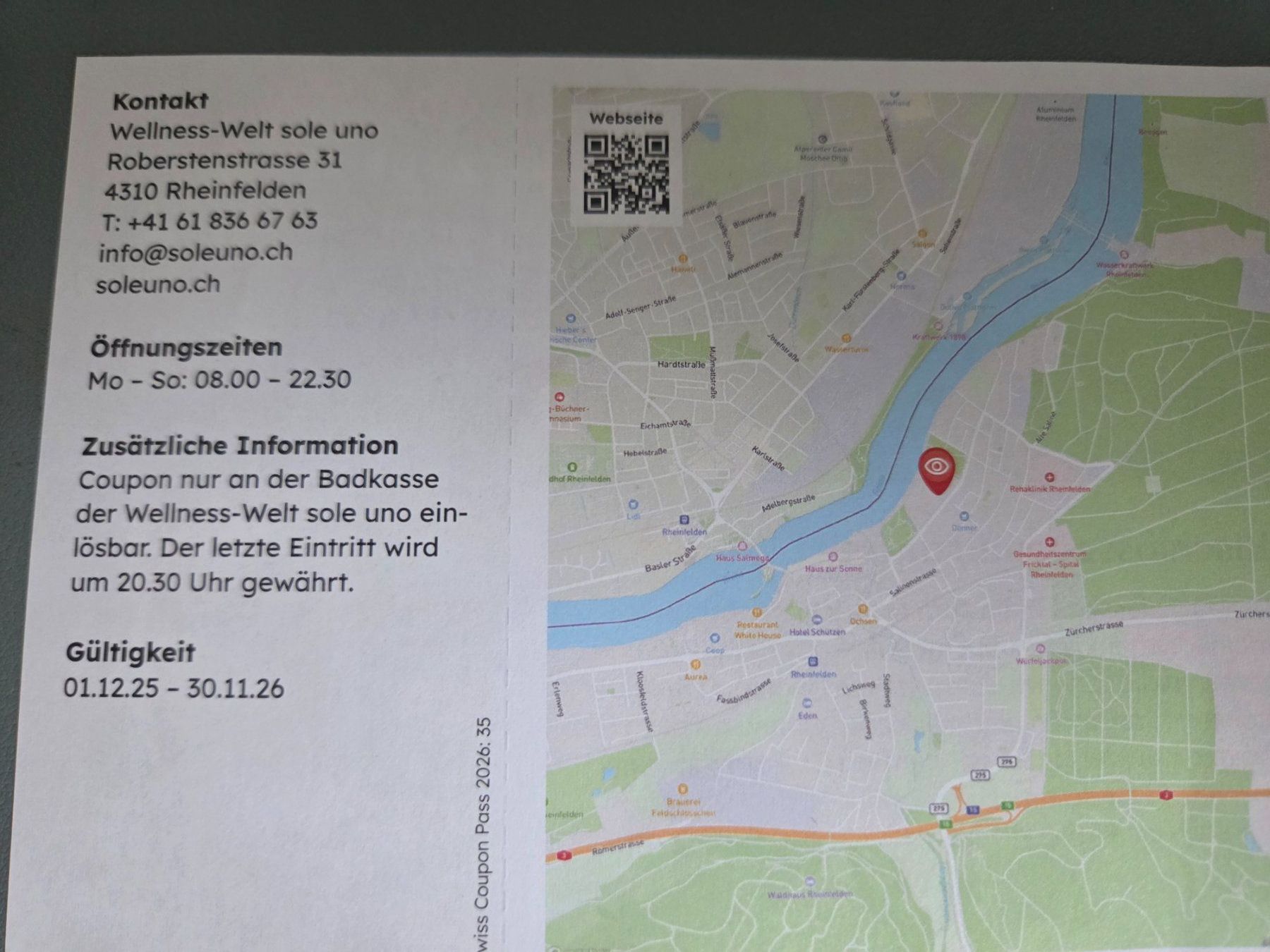 Gutscheine: Sole Uno 2für1 – Neu und originalverpackt aus Oberlunkhofen von Nunziogogo 1