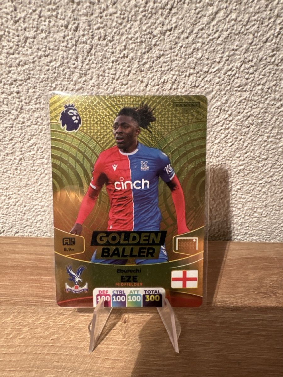 Panini Carte collezionabili: Panini Adrenalyn Golden Baller Eze 2024 – Usato da Bassersdorf venduto da Bryan-00