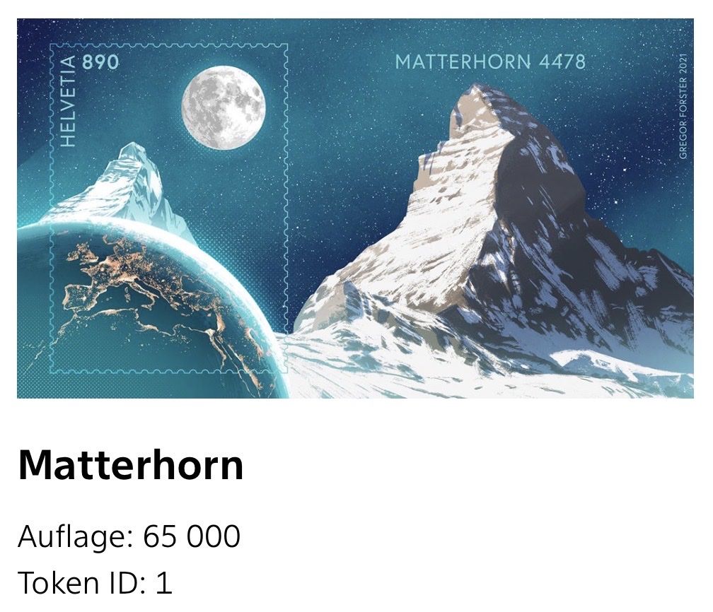 Tutti i francobolli: 27 mal Swiss Crypto Stamp 1.0 – Nuovo (secondo la descrizione) da Zürich venduto da matzie1980