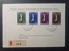 Liechtenstein  FDC  292 - 295