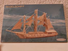 Holz Segelschiff Bausatz, Neu & Originalverpackt⛵️!