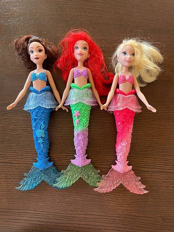 Hasbro Giocattoli: Lot de 3 Princesses Sirènes – Usato da Grand-Lancy venduto da tinjinim