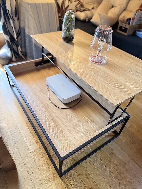 Tables: Table basse rectangulaire avec coffre – D'occasion à Cartigny par reb_prf8 2