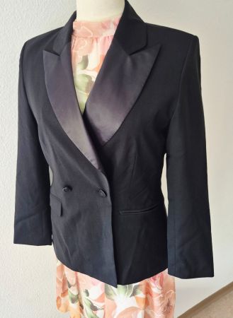 BLAZER JACKE JACKET MY DIARY 36 S BLACK TOP ZU KLEID BLUSE