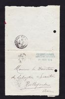 Lettre commerciale - France - Armée - 1915 - Obl.
