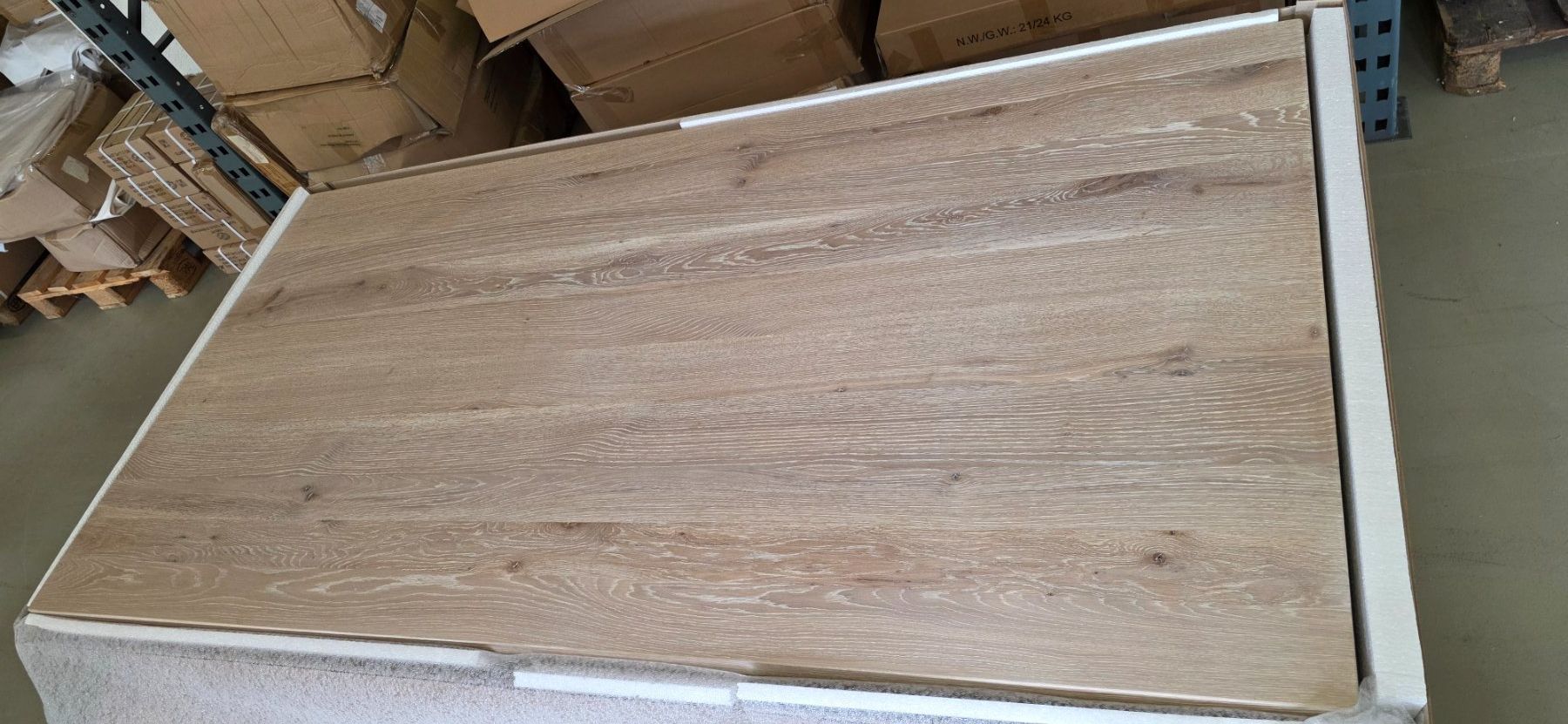 Tavoli: Tisch neu Eiche Massiv mit X oder U Holzbeine – Nuovo e nell'imballaggio originale da Lützelflüh-Goldb venduto da Rampenverkauf_72_ 7