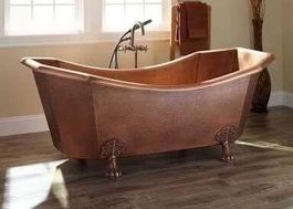 Badewanne Freistehende Bad Wanne Kupfer Becken Kupferwanne