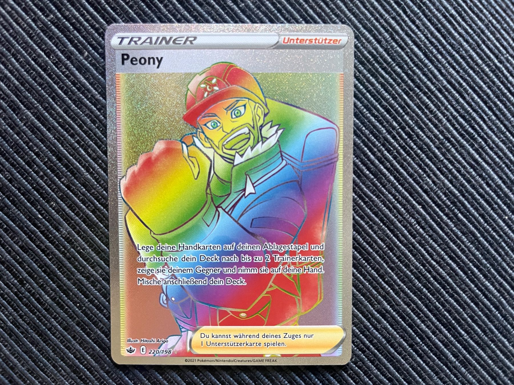 Pokémon Sammelbilder & Trading cards: Pokemon Peony Rainbow Chilling Reign Deutsch – Neu (gemäss Beschreibung) aus Wabern von Collectfun