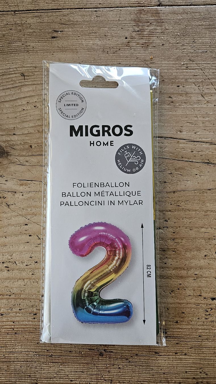 Migros Tutte le decorazioni: Folienballon - 2 – Nuovo e nell'imballaggio originale da Ostermundigen venduto da Babuschka2