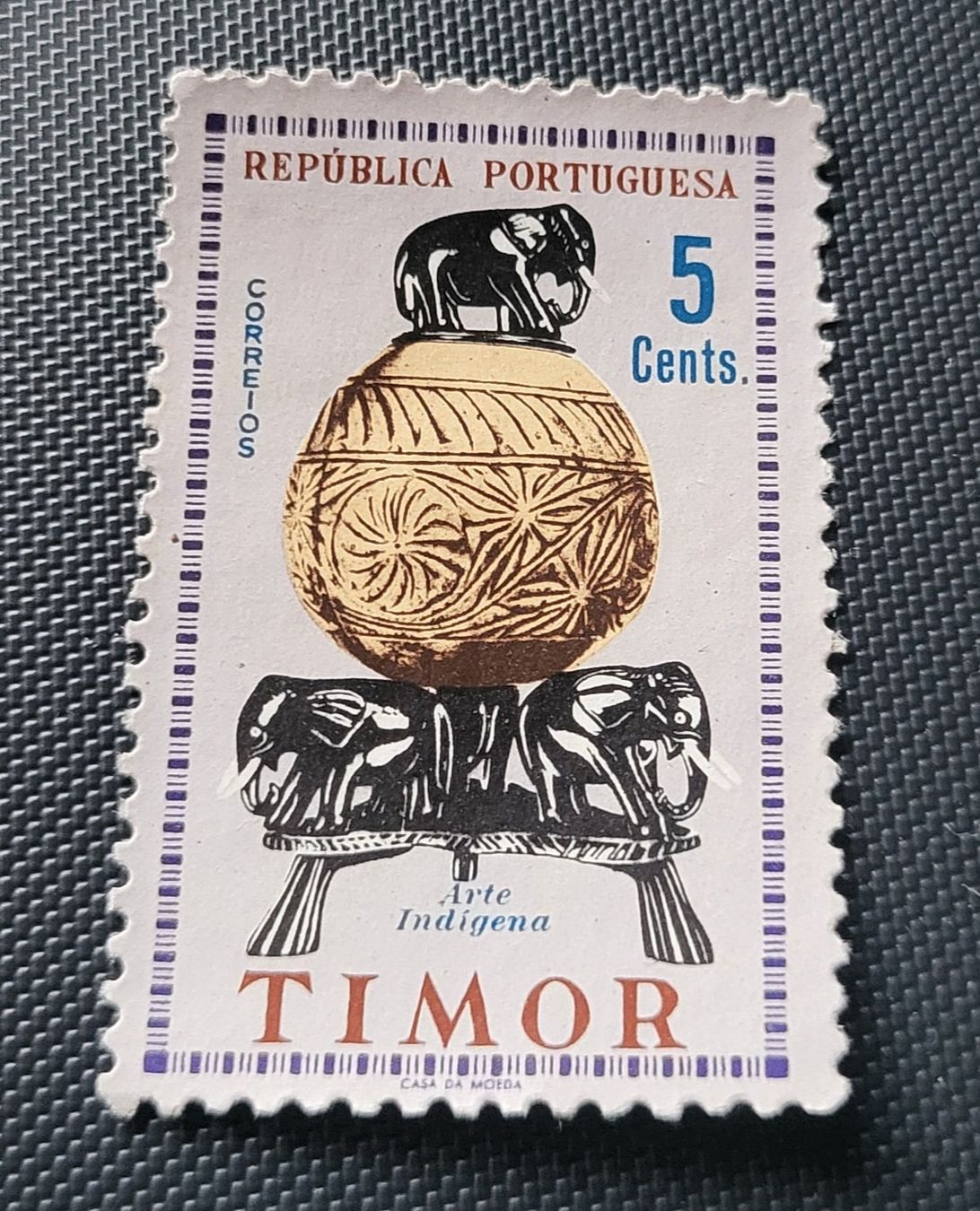 Tutti i francobolli: Timor 1961 briefmarke – Usato da St Gallen venduto da Stampsalshobby