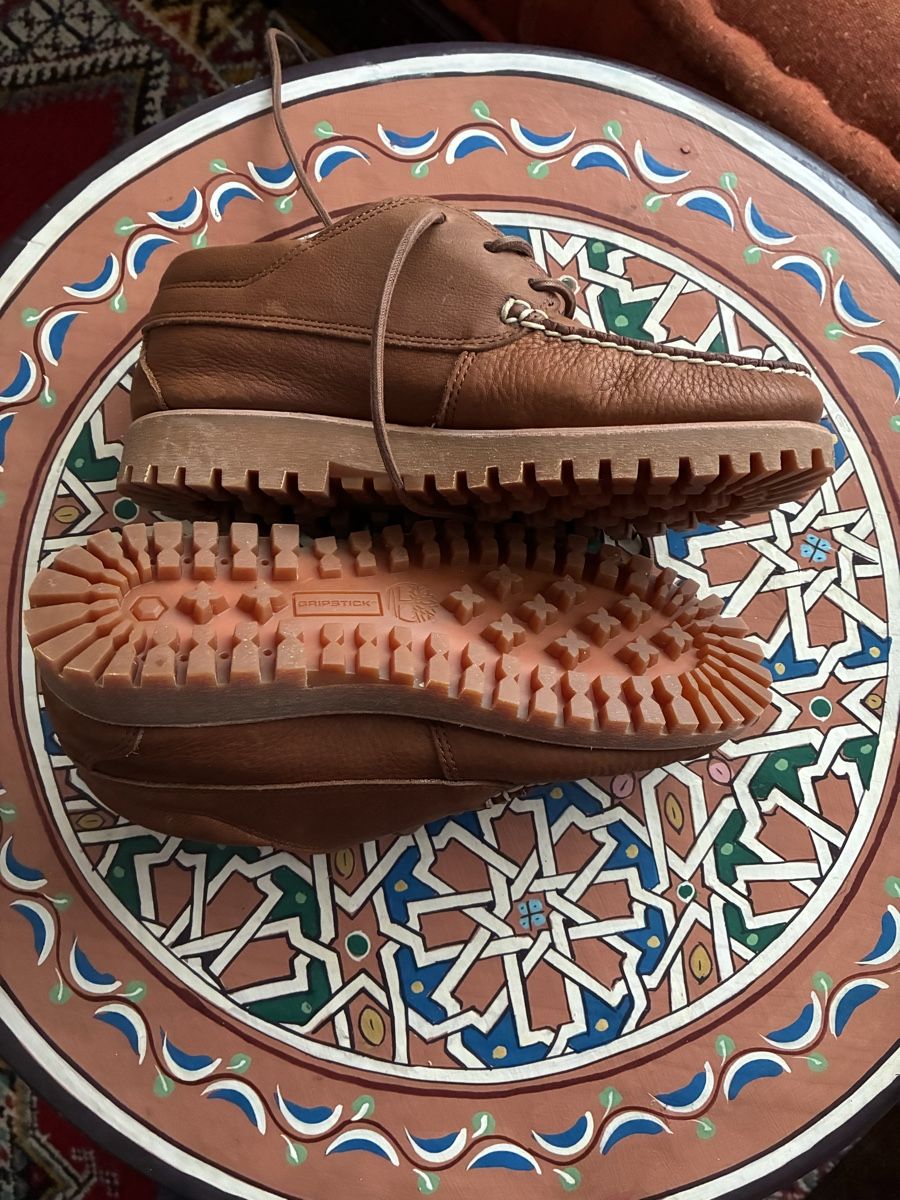 Timberland Scarpe da uomo: Herren-Halbschuhe Timberland, camel – Nuovo (secondo la descrizione) da Zürich venduto da thetschi 1