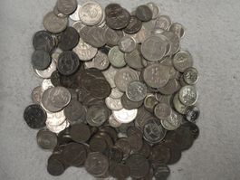 1 kg Münzen aus Malaysia