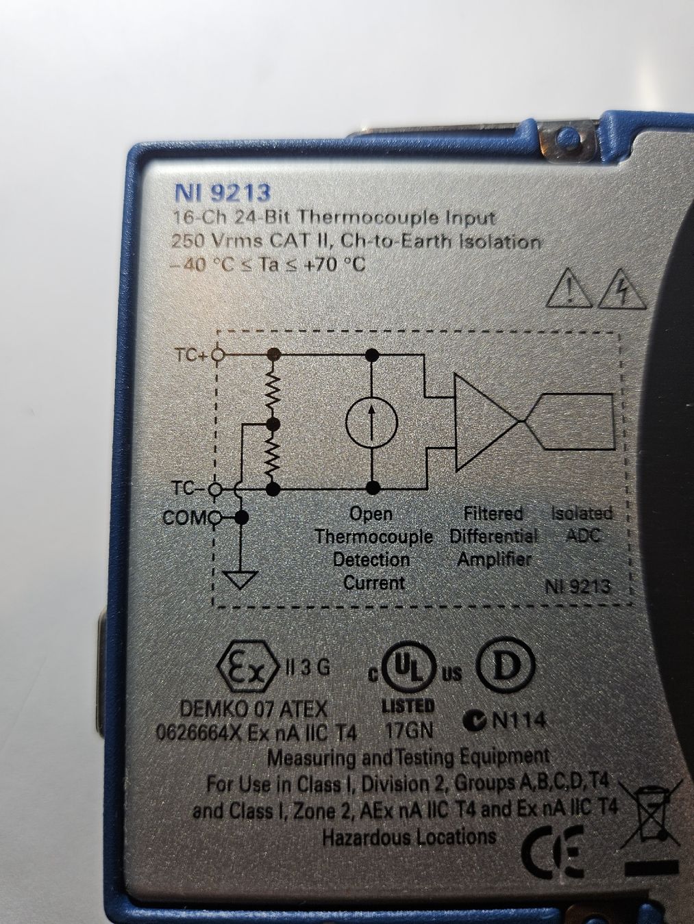 National Instruments Componenti elettronici: NI-9213 – Nuovo (secondo la descrizione) da Kölliken venduto da 7-ELEVEN 1