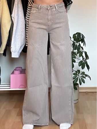 Jeans Guess Brown Wide Relaxed