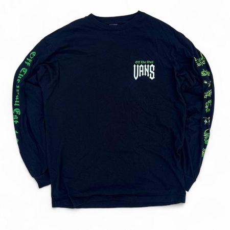 Vans Skater Longsleeve Arm+Backprint Black
