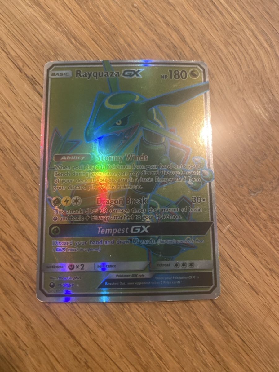 Pokémon Carte collezionabili: Rayquaza GX – Usato da Tägerig venduto da oiluig83