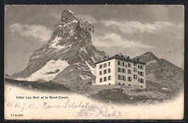 AK Mont-Cervin, Hotel Lac Noir, 1905