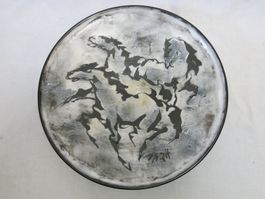 Original Gustav Spörri Schaffhausen Pferde Signiert Teller