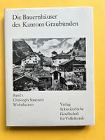 Simonett: Die Bauernhäuser des Kantons Graubünden 1. 1965