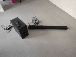 Samsung Soundbar mit Subwoofer schwarz gebrauchter Zustand