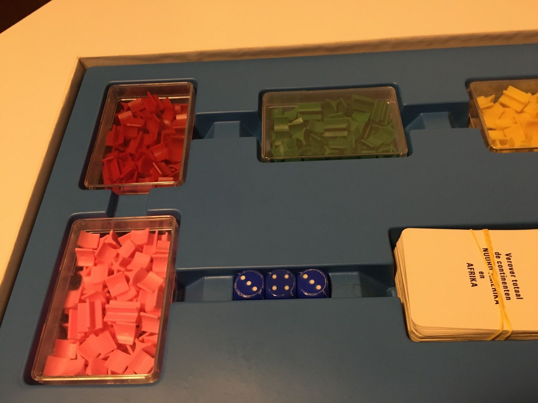 Parker Spiele: RISK - Spiel von Clipper - holländisch - mit DE-Anleitung – Gebraucht aus Andwil SG von Rainboli 5