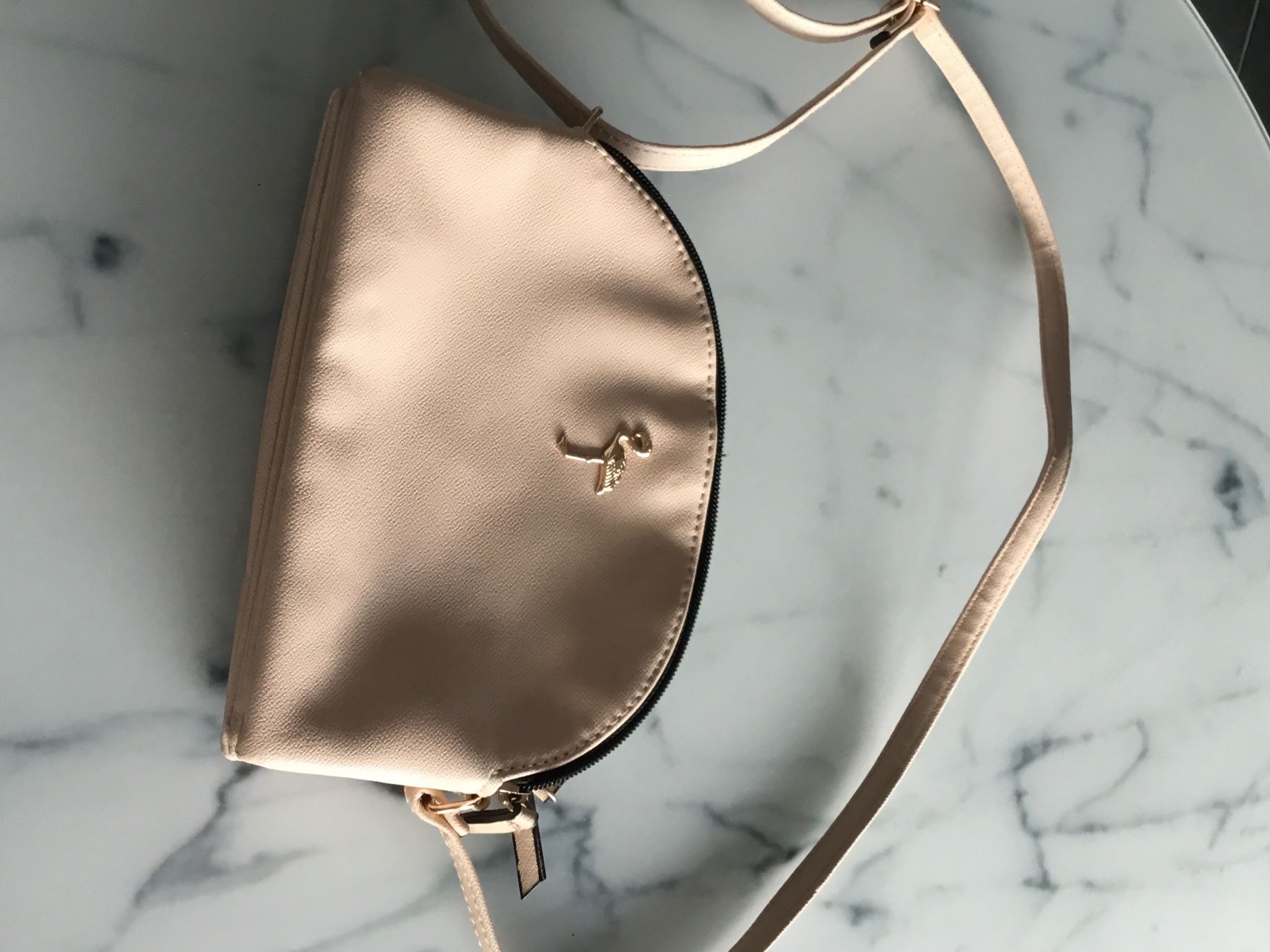 Borse da donna: Umhängetasche rosa mit Flamingo – Usato da Interlaken venduto da PrincessJill
