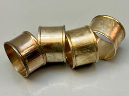 4x SERVIETTENRINGE #2 AB 1.- !!!