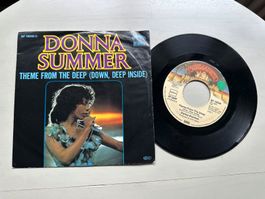 DONNA SUMMER tolle Single Disco 80's Theme from the deep