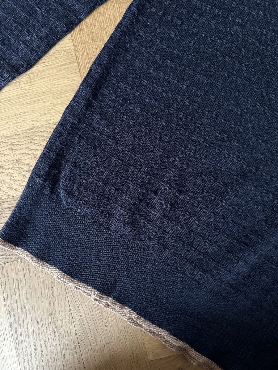 Maglioni & Felpe: Rue Blanche Strickpullover Polo schwarz, Grösse 36 / S – Usato da Bern venduto da nelke08 5