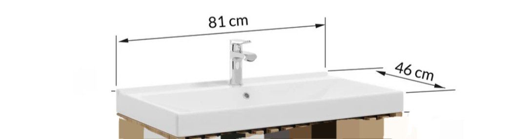 Badezimmermöbel: Neu und Orginal verpackter keramik Wastisch – Neu und originalverpackt aus Untersiggenthal von Jackes