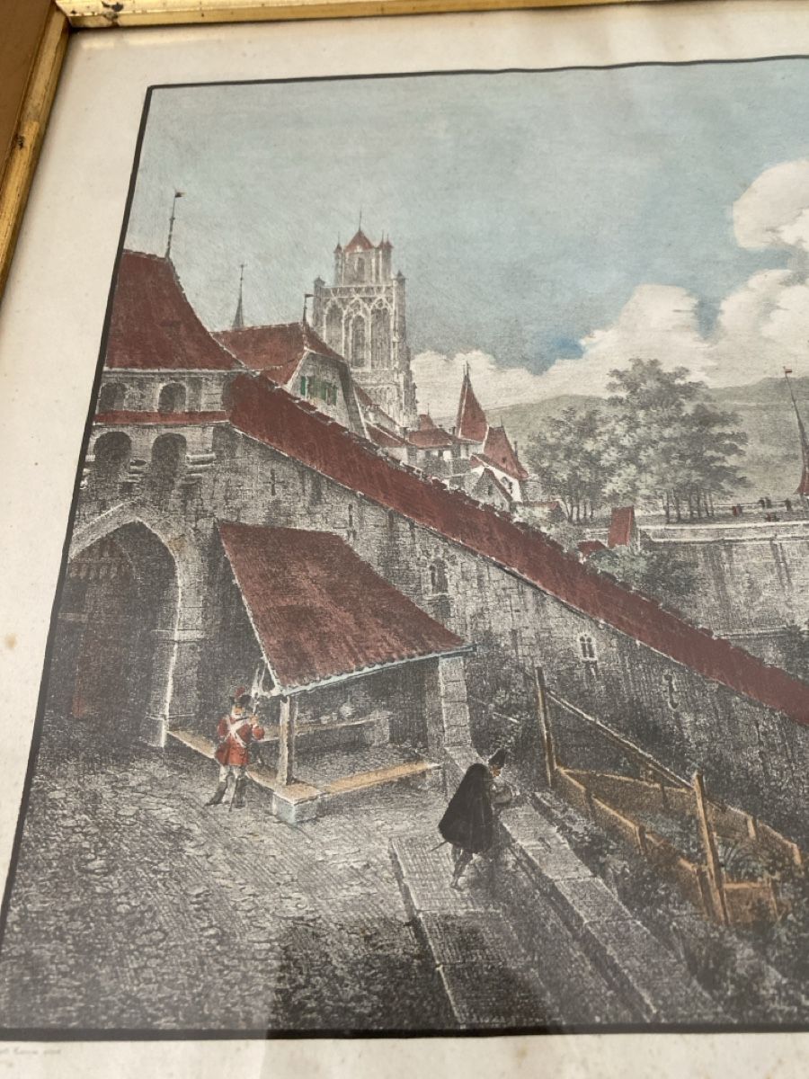 Posters & Illustrations: Aquatinta coloriert Marzili Bern – D'occasion à Burgdorf par gre_2ftz 1