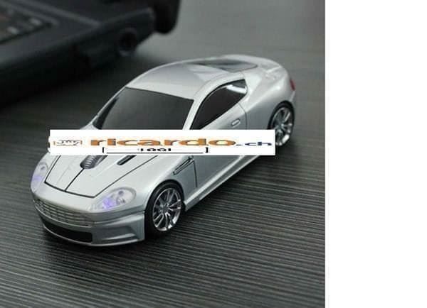 Mouse: Aston Martin Maus mit USB WirelessSilber – Nuovo e nell'imballaggio originale da Arth venduto da 100i