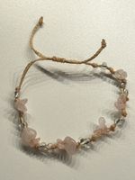 Armband mit Rosenquarz