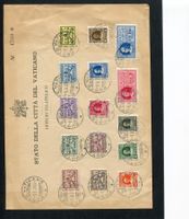 VATIKAN 1929 Nr. 1 - 15 auf Blatt ET-O