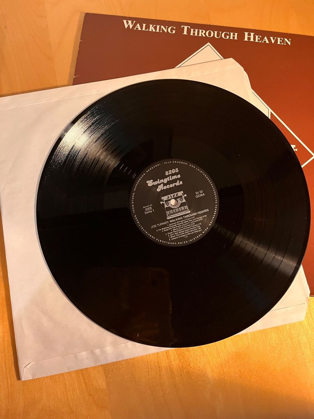 Dischi in vinile: Joe Turner : Walking through Heaven, Schallplatte – Usato da Rüdlingen venduto da Timber_11 2