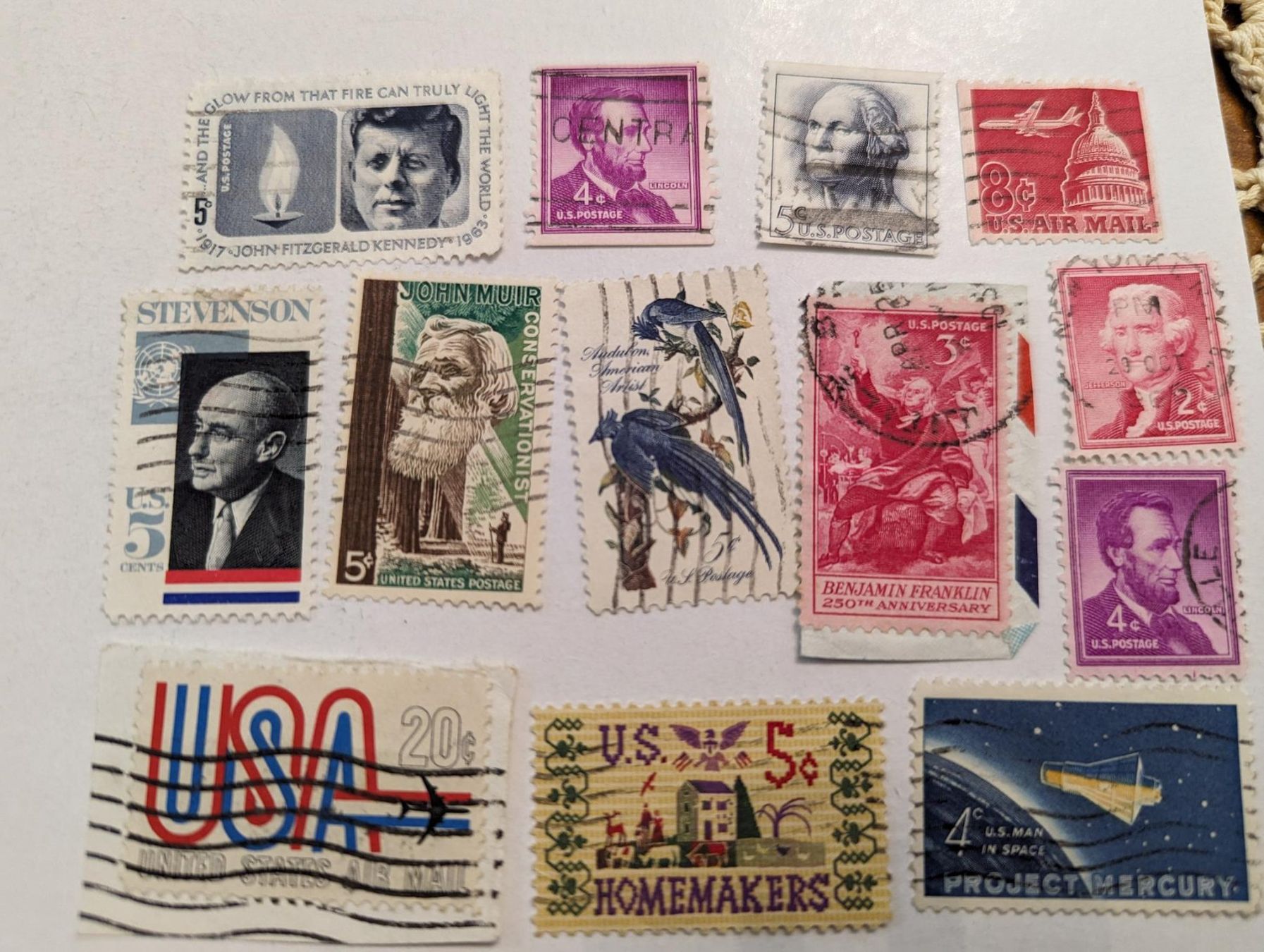 Alle Briefmarken: Stamps:USA – Gebraucht aus Porrentruy von jmbechir