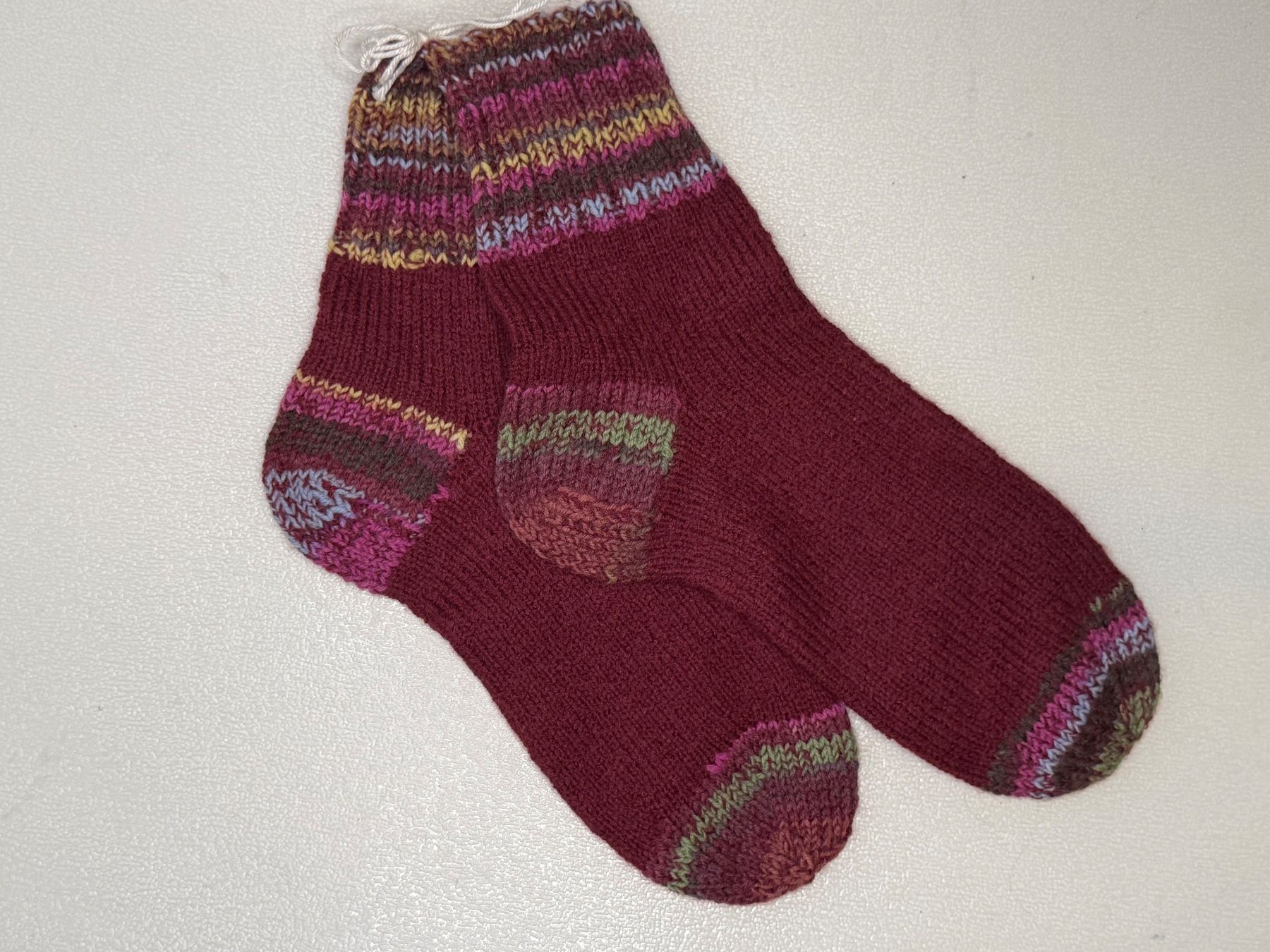 Calze: Cashmere 100%, Hand Made Knitted Socks – Nuovo e nell'imballaggio originale da Lugano venduto da Luswre